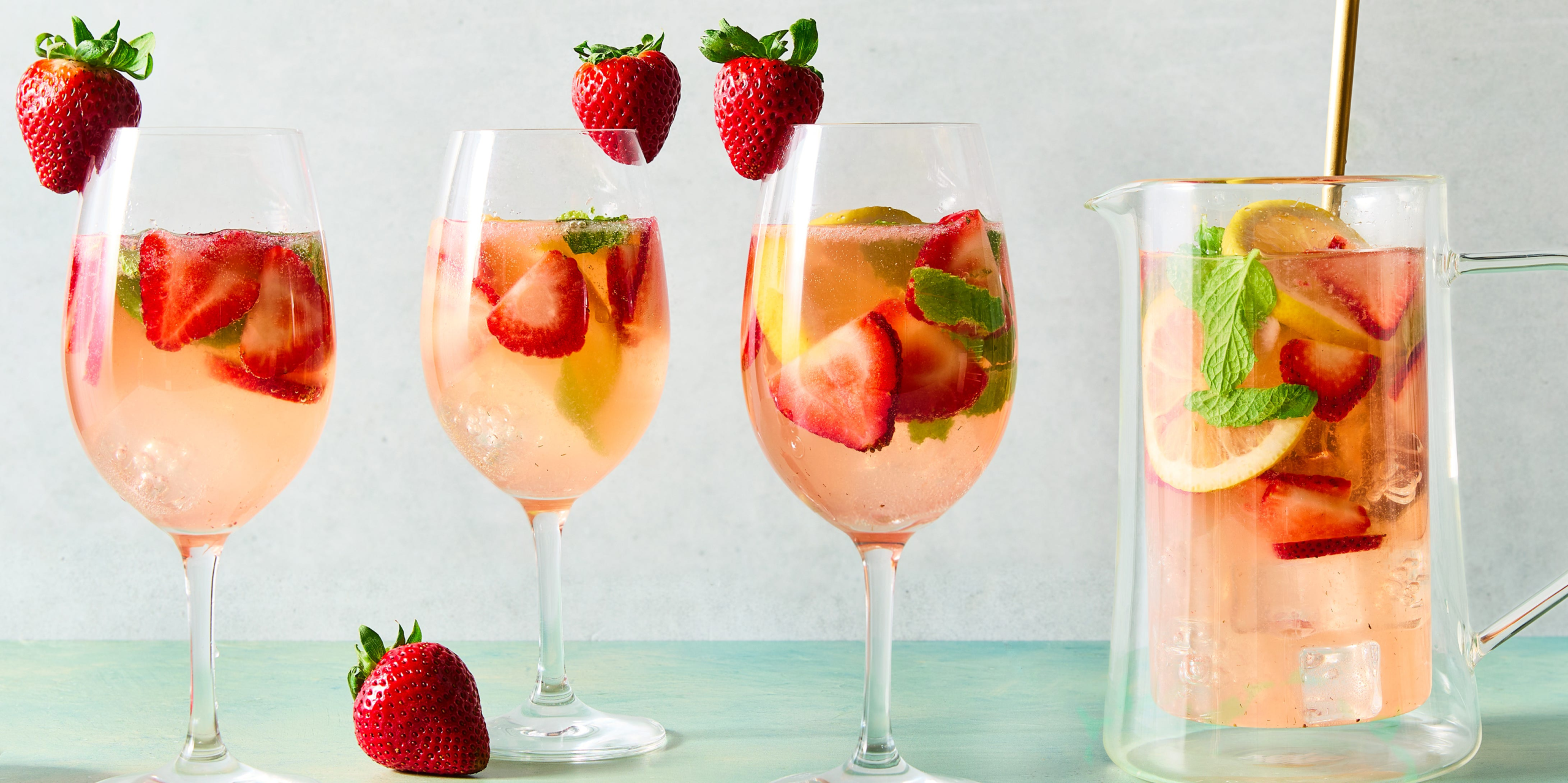 Strawberry-Mint Sangria