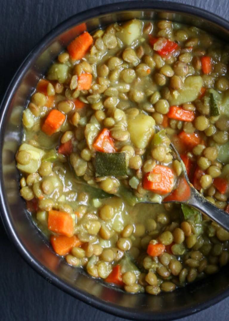 Spanish Lentil Soup | Protein Packed Plant-Based Meal