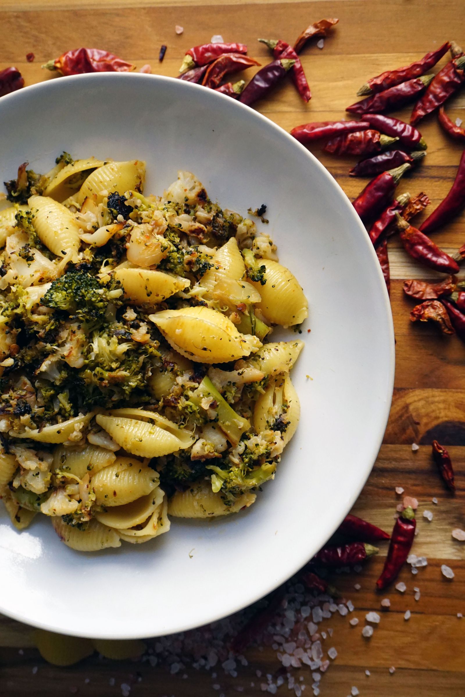 Broccoli Caesar Pasta Salad