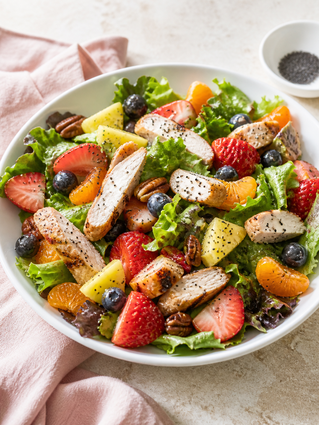 Strawberry Poppyseed Salad