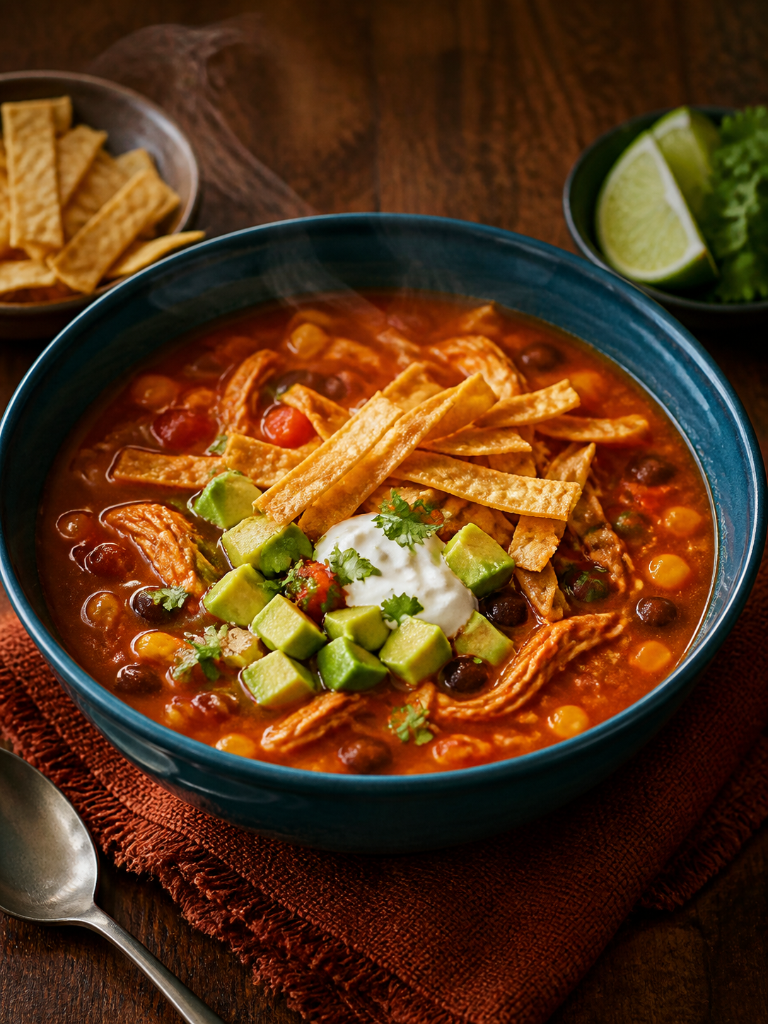 Chicken Tortilla Soup - Chick-fil-A Inspired