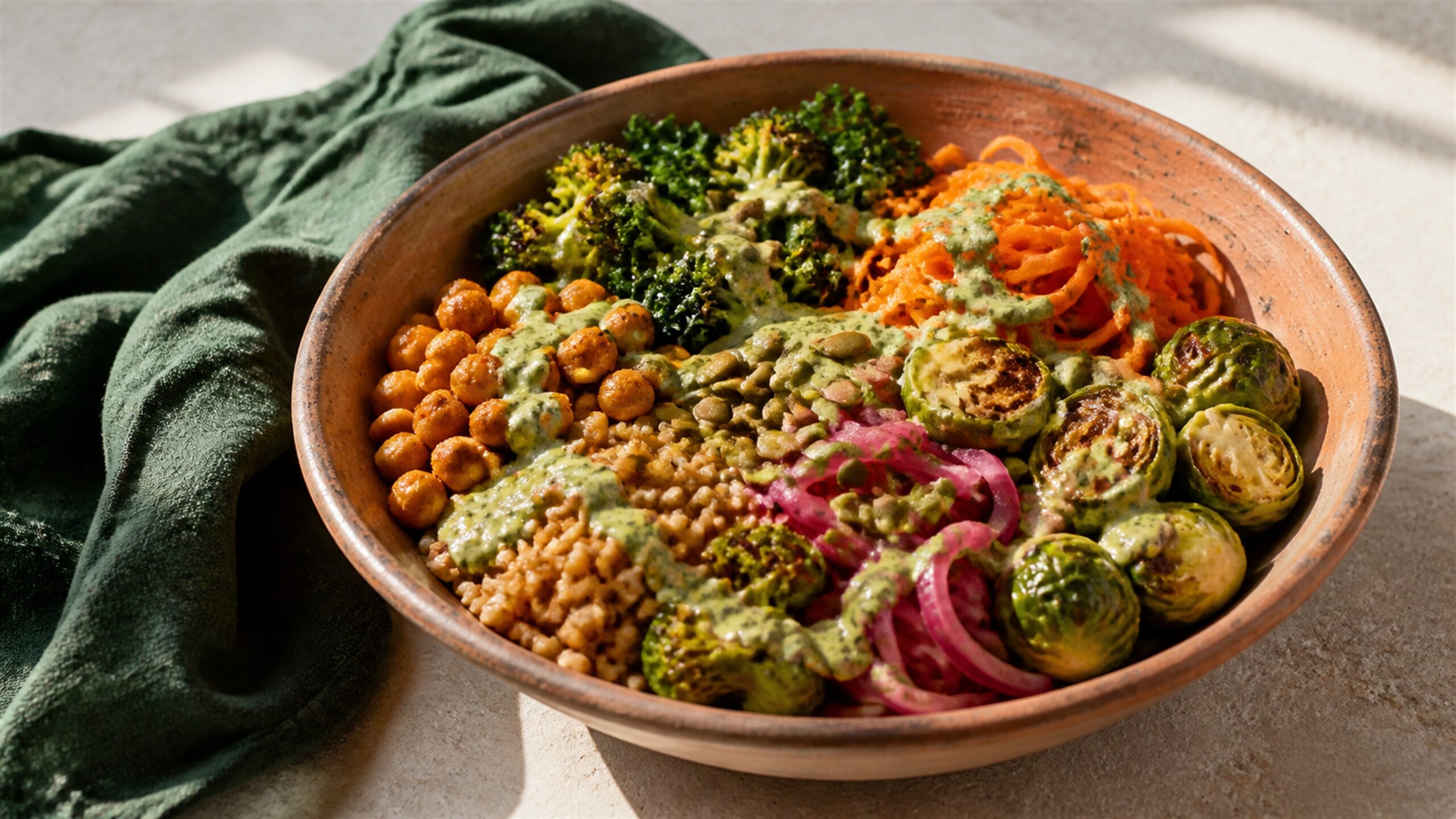 Vegan Farro Bowl