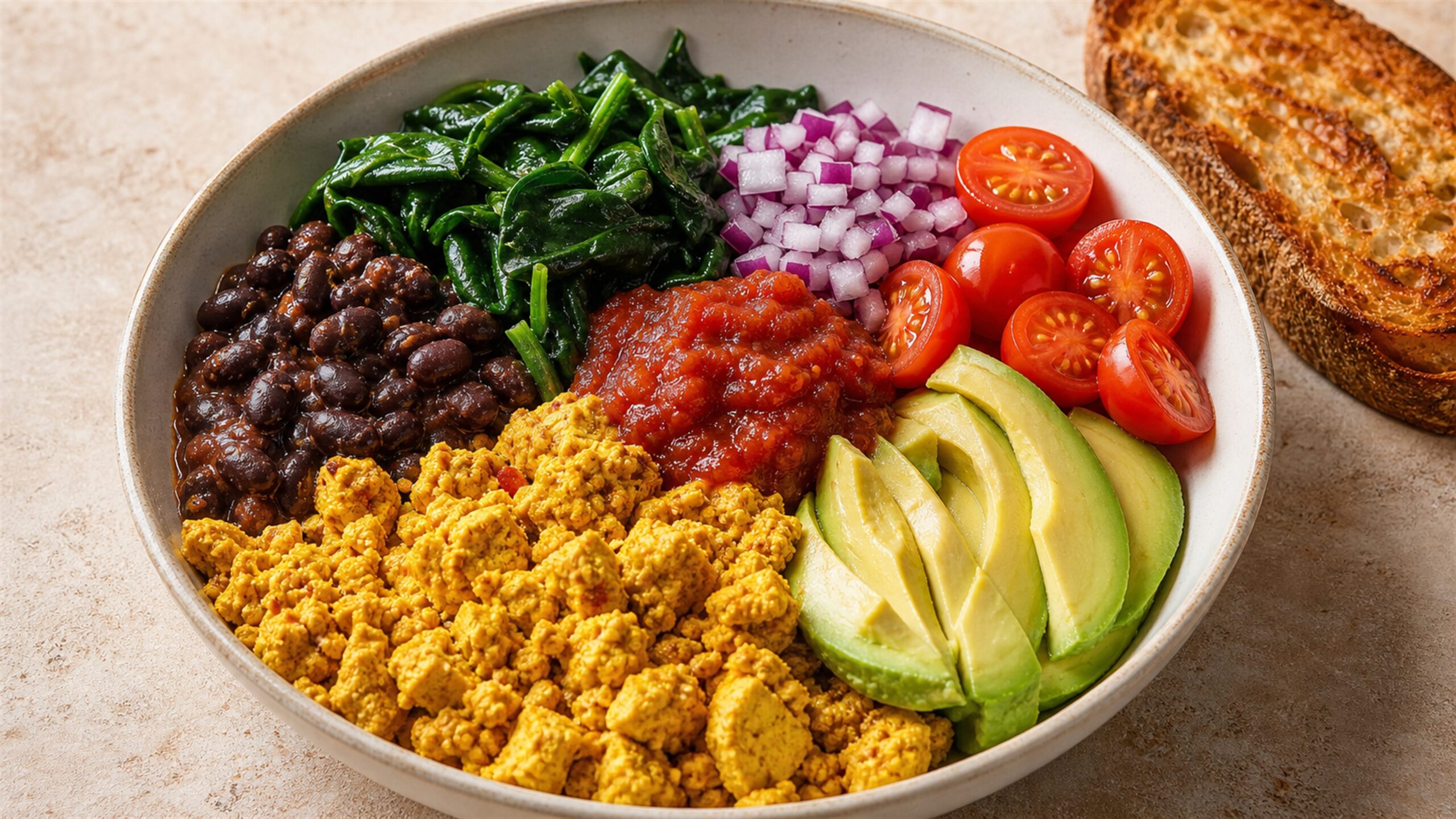 Vegan Savory Breakfast Power Bowl